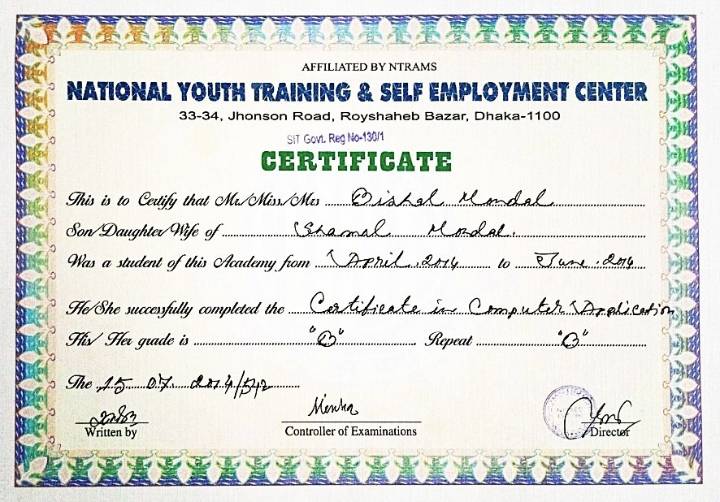 certificate 3